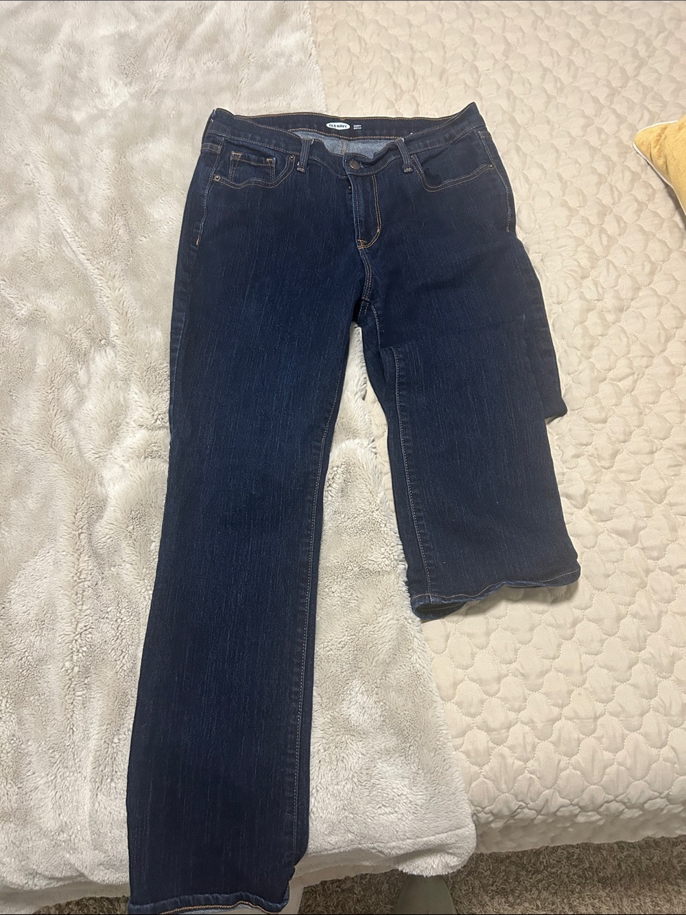 Old Navy Dark Blue Straight Leg Women’s Jeans